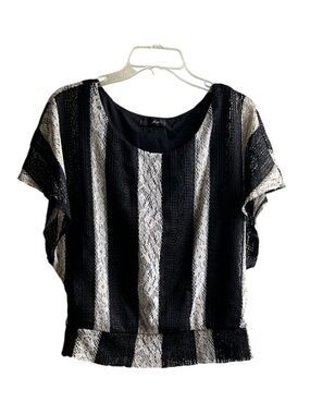 Heart Soul Short Sleeve Top Women's L